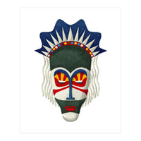 Tribal Mask 17 (Print Only)