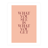 WHAT YOU SEE - Color (Print Only) thumbnail