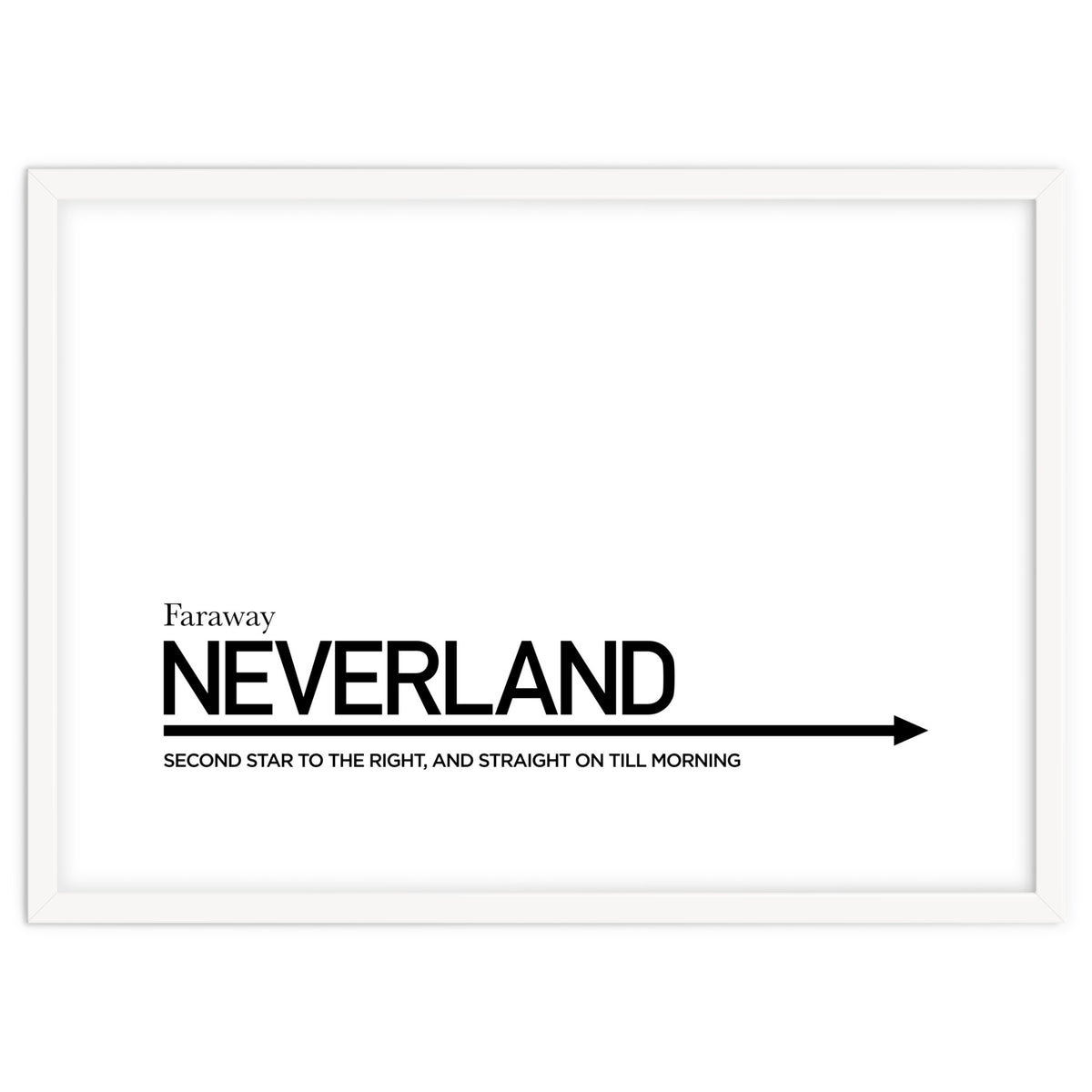 TO NEVERLAND