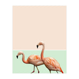 Flamingo Pastel Art (Print Only) thumbnail