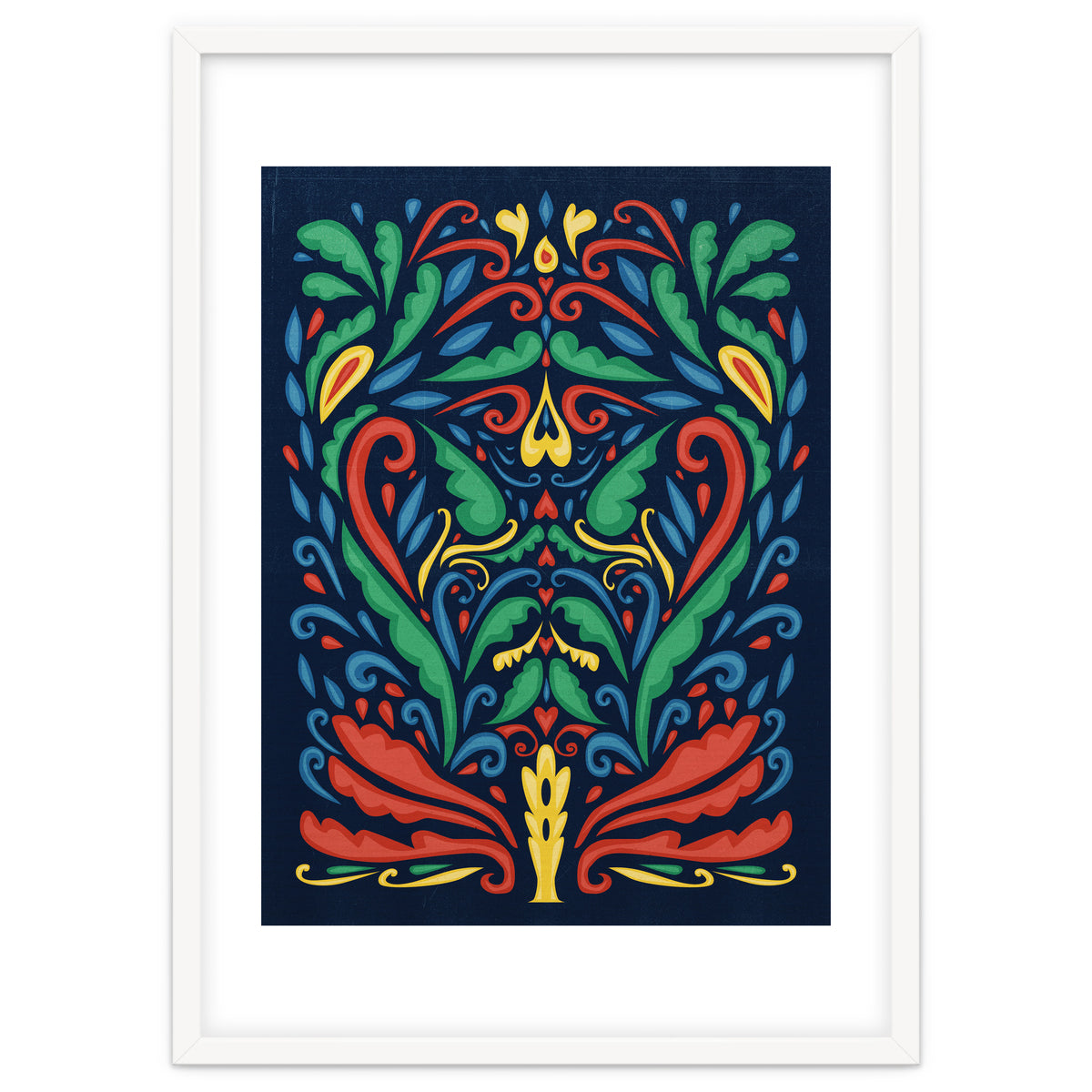 Art Nouveau Folk Art Style