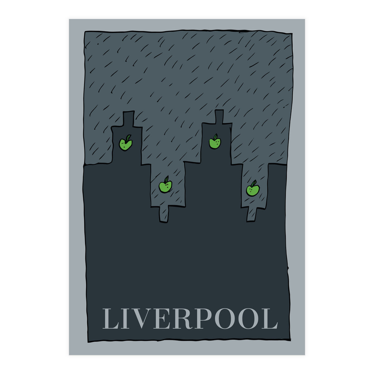 Abstract Liverpool (Print Only)