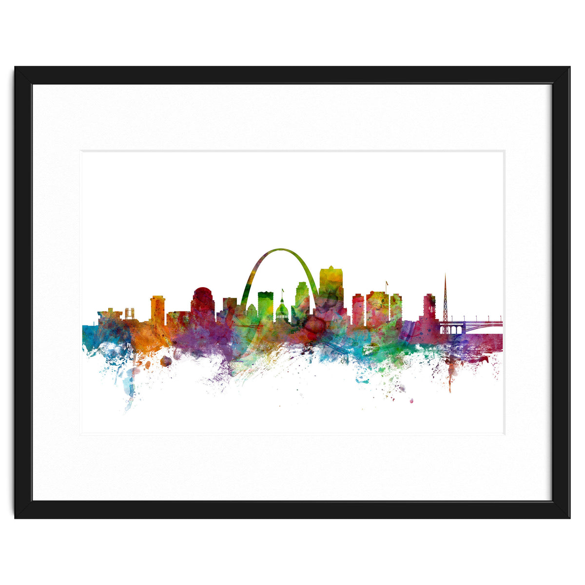 St Louis Missouri Skyline