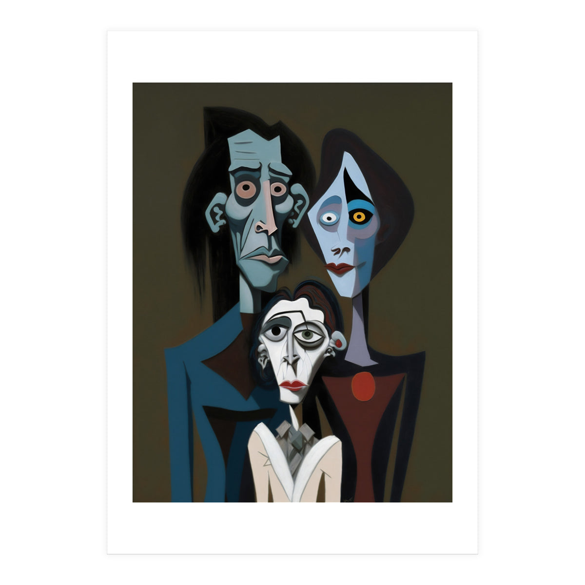 Gothic Family Portrait (Print Only)