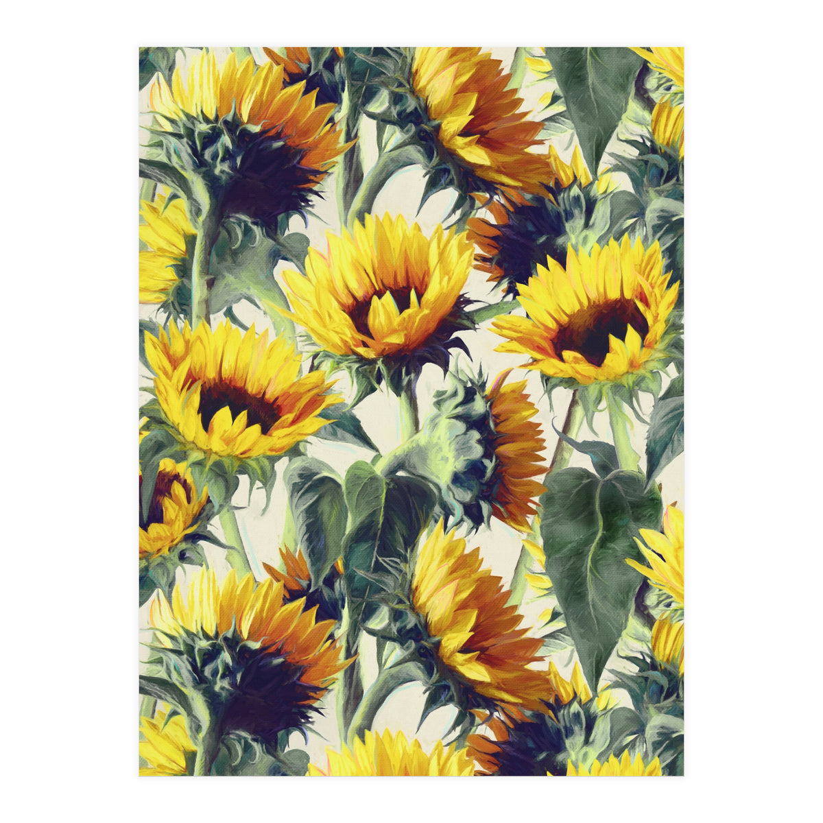 Sunflowers Forever (Print Only)