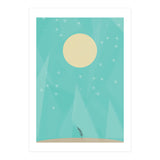 Moonflower Retro (Print Only) thumbnail