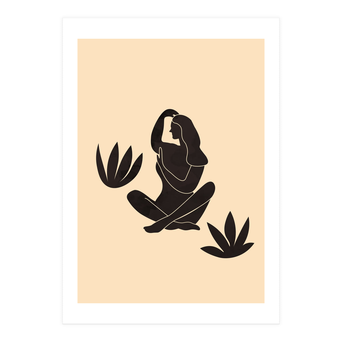 Female Body Line Art (Print Only)