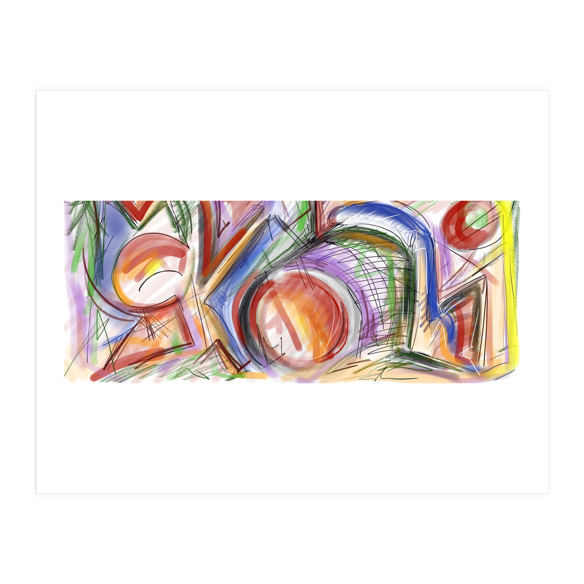 Multicolor Panel (Print Only)