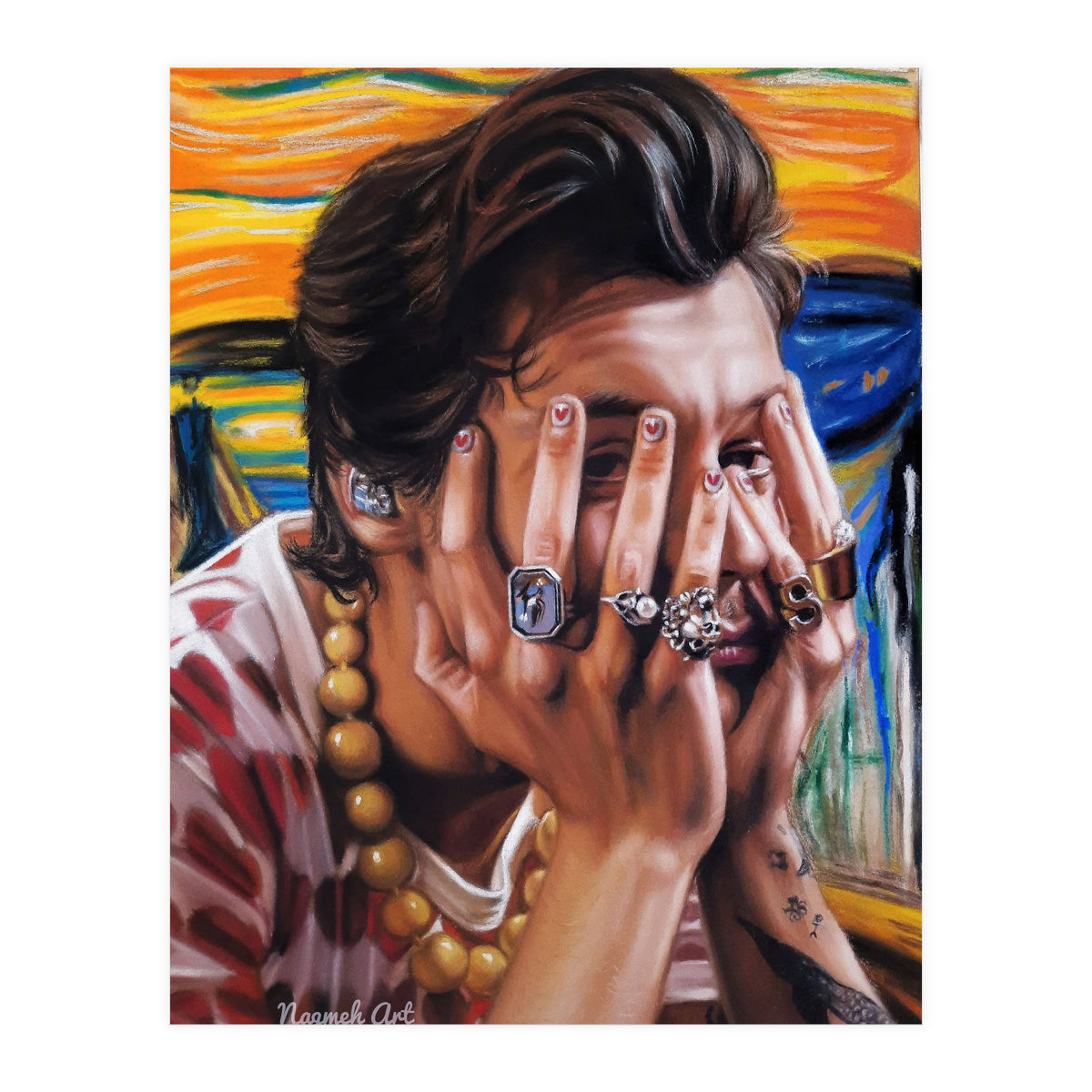 H Scream (Print Only)