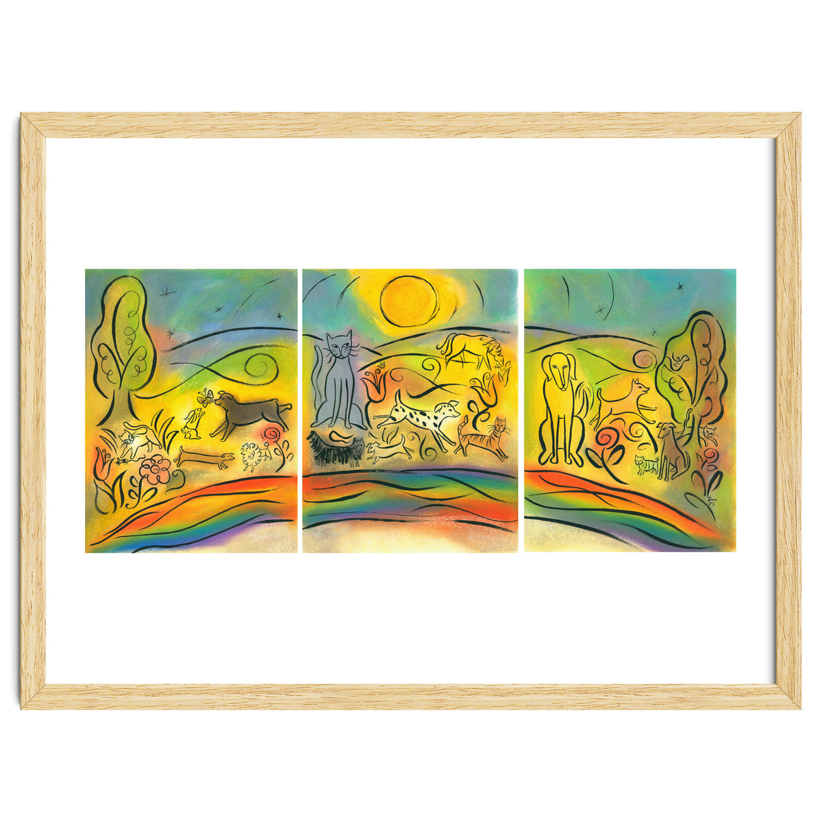 Rainbow Bridge Print