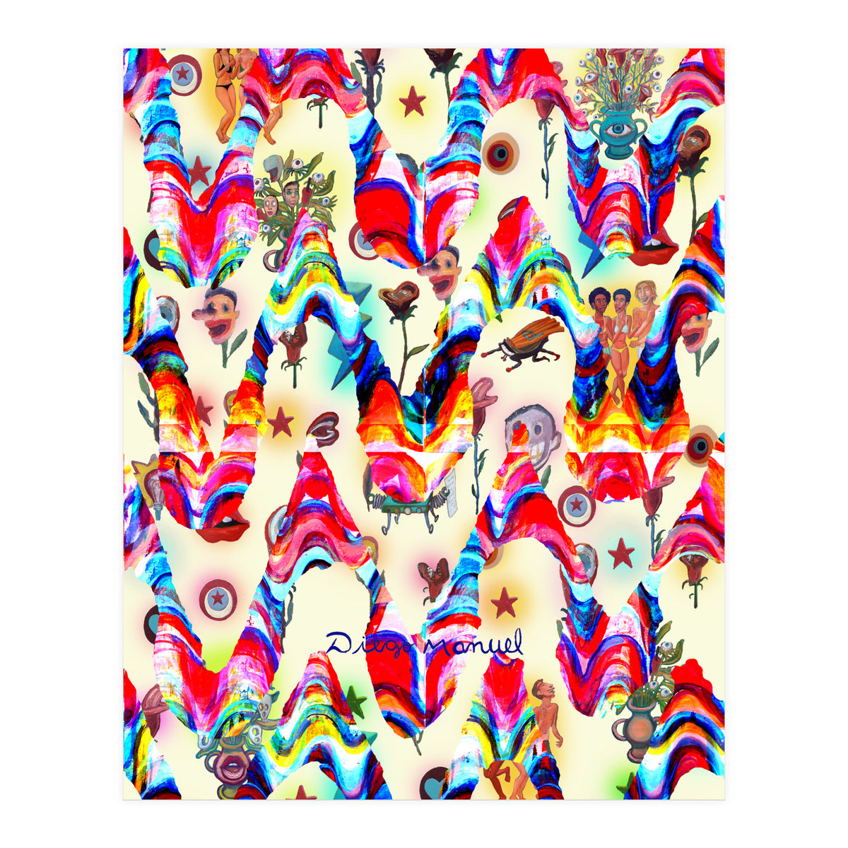 Pop Abstract 34 (Print Only)