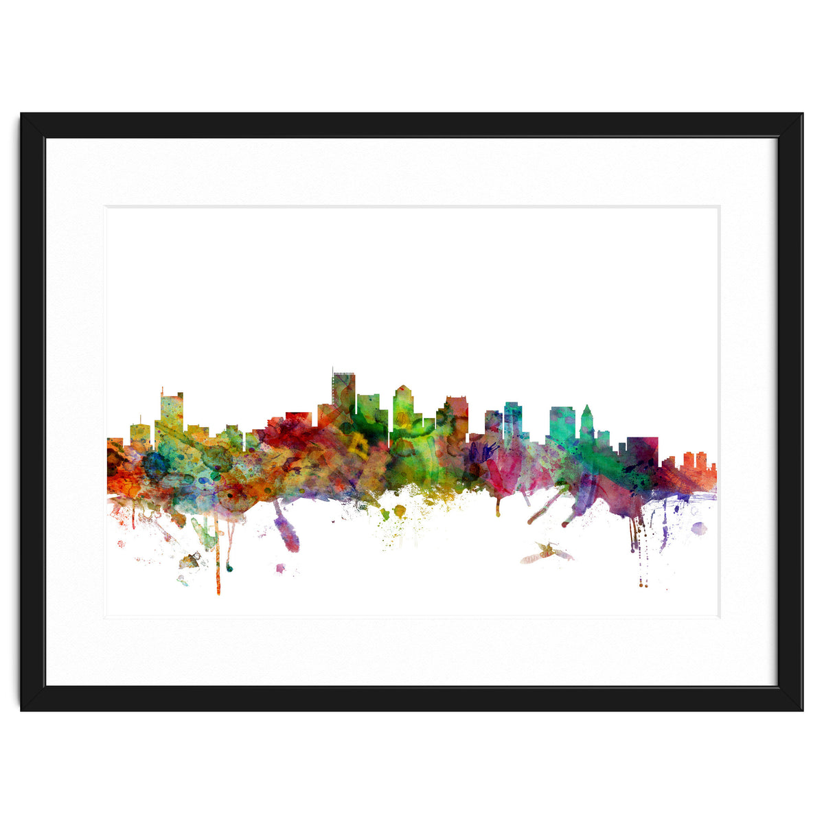 Boston Massachusetts Skyline