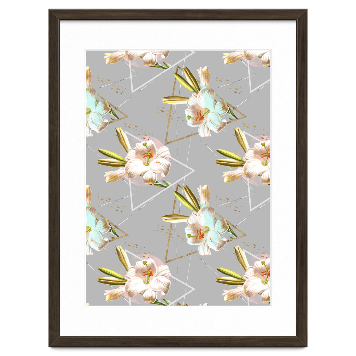 Botanical blooming with geometric 02