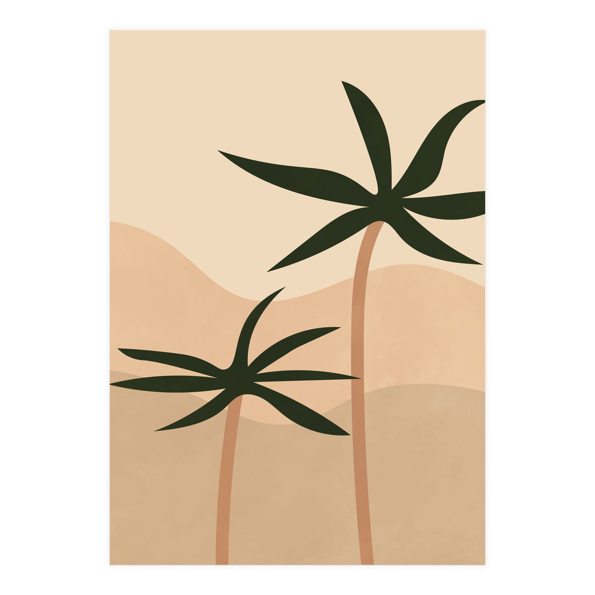 Bohemian Style Palm Spring (Print Only)