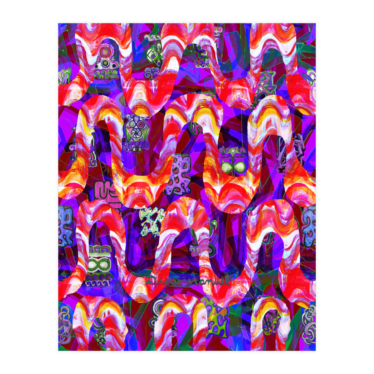 Pop Abstract 13 (Print Only)