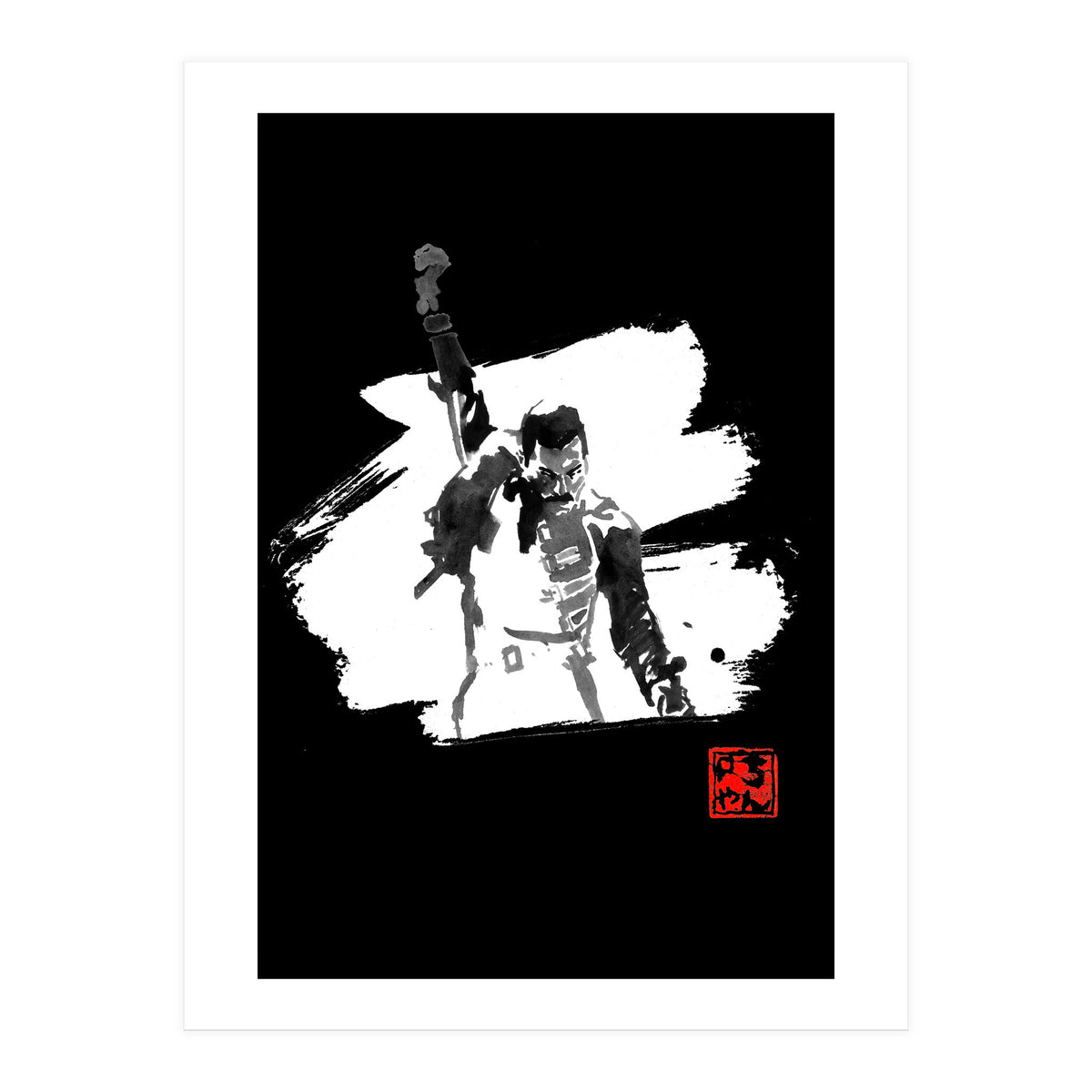 freddie in white (Print Only)