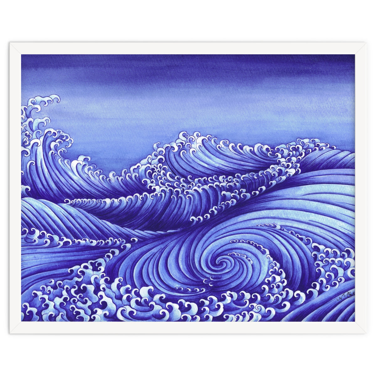 Turbulent Water Triptych part 1