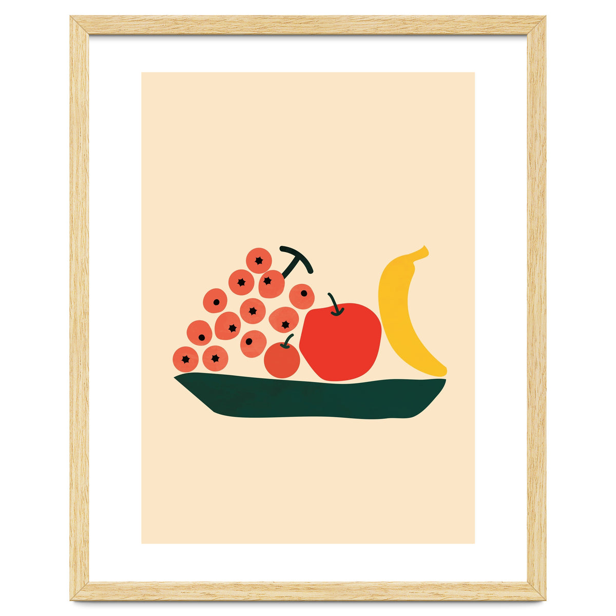 Abstract Modern Fruit