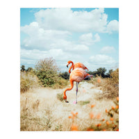 Flamingo Couple (Print Only)