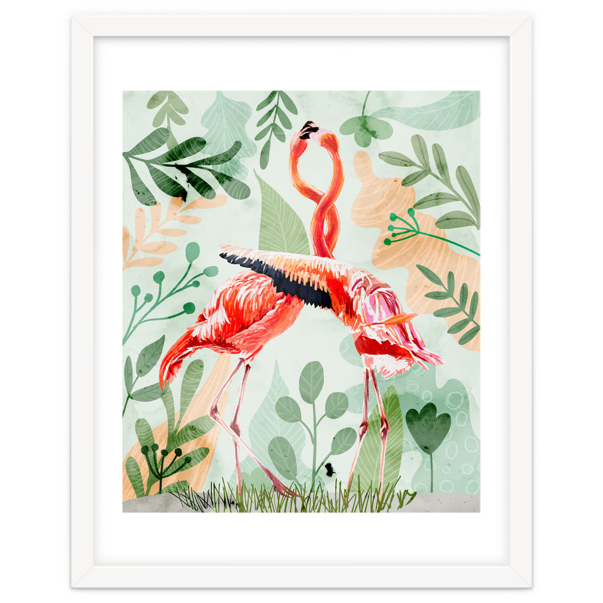 Flamingo Love