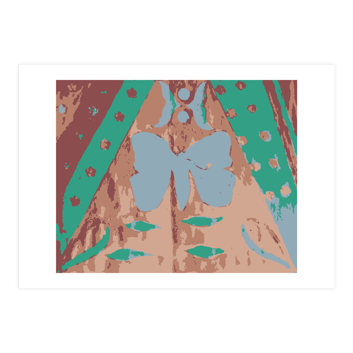 Butterfly Flower Array Art (Print Only)