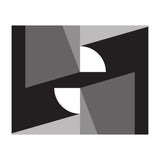 Geometric Shapes No. 11 - monochrome (Print Only) thumbnail