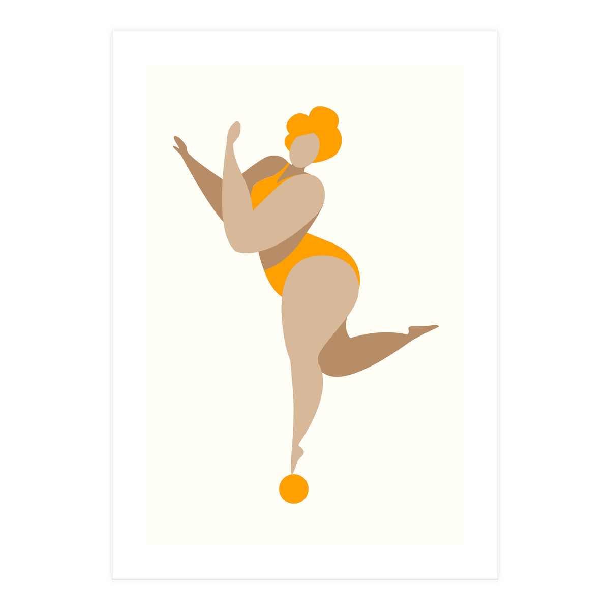 Dancing Queen Yellow (Print Only)