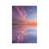 Pink and Blue Sunset (Print Only) thumbnail