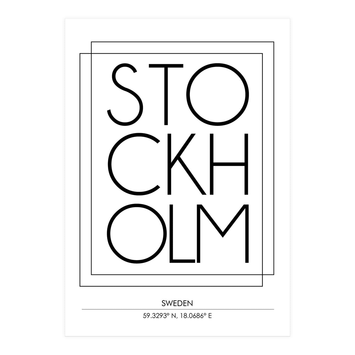 Stockholm (Print Only)