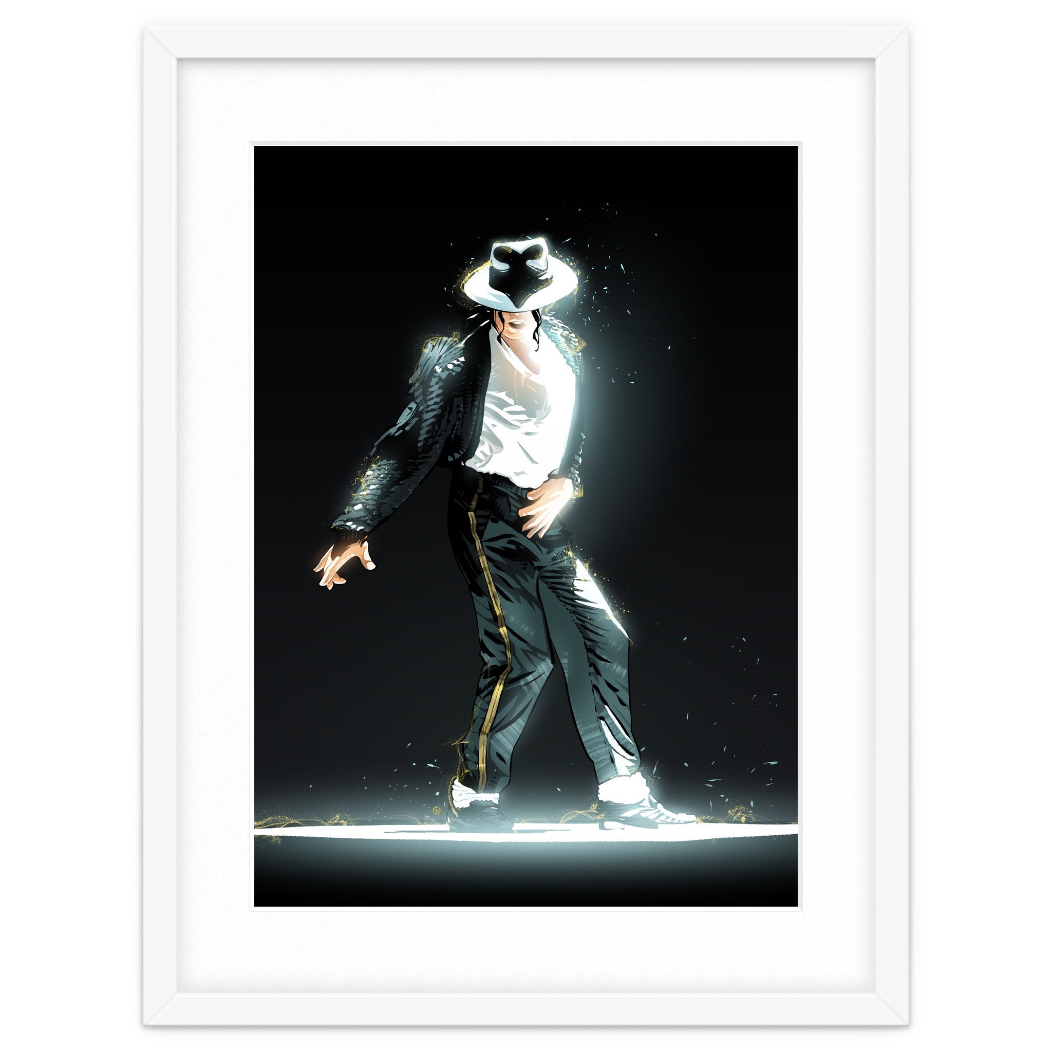 Michael Jackson Art Print by Nikita Abakumov | Arthaus