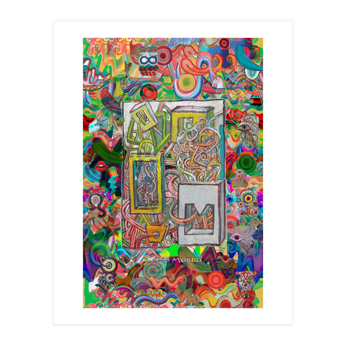 Graffitis 2021 Tapiz 12 (Print Only)