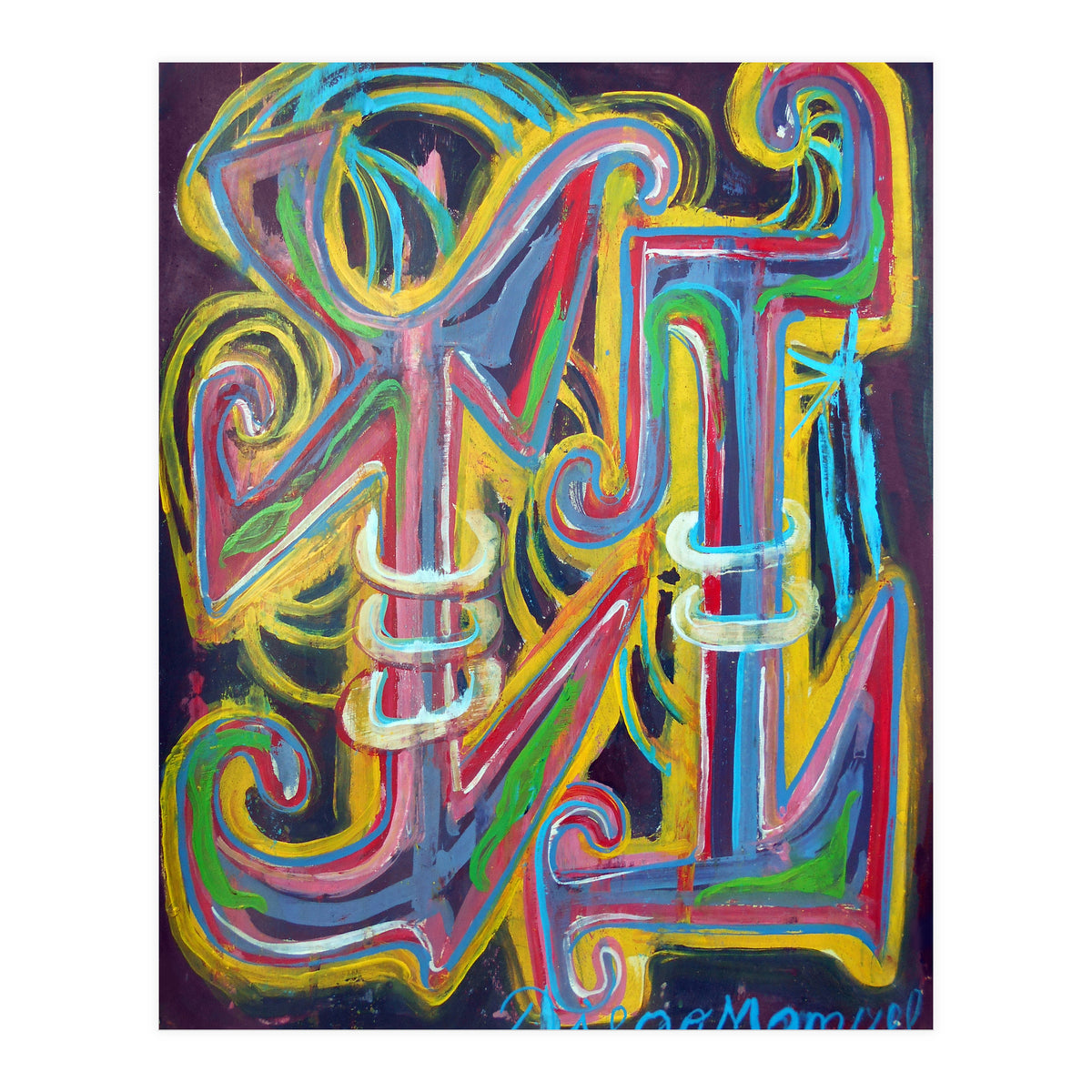 Pop Abstracto 2021 6 (Print Only)