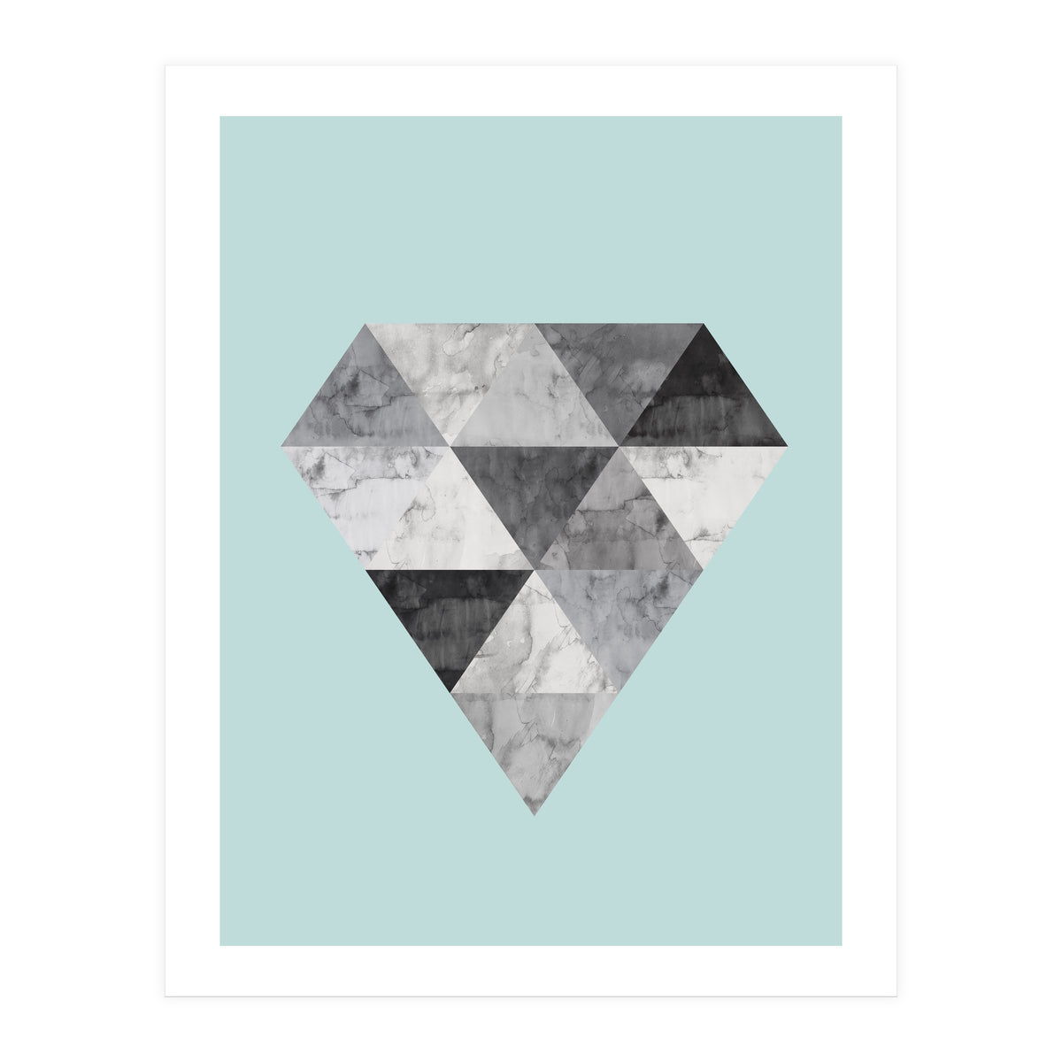 Geometric Rock IV (Print Only)