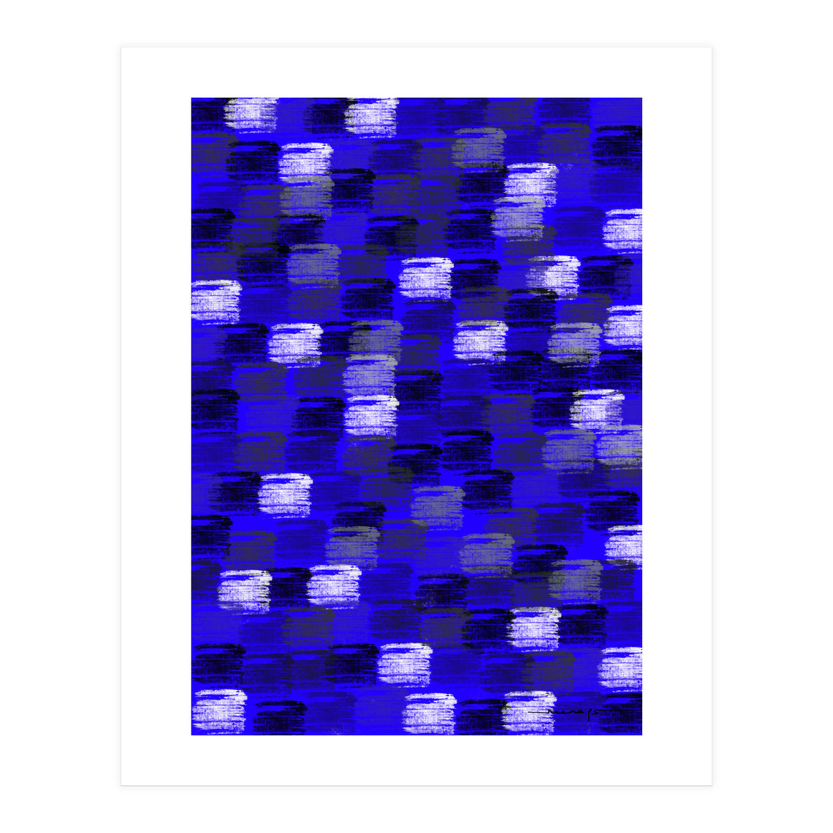 Blue Rush (Print Only)