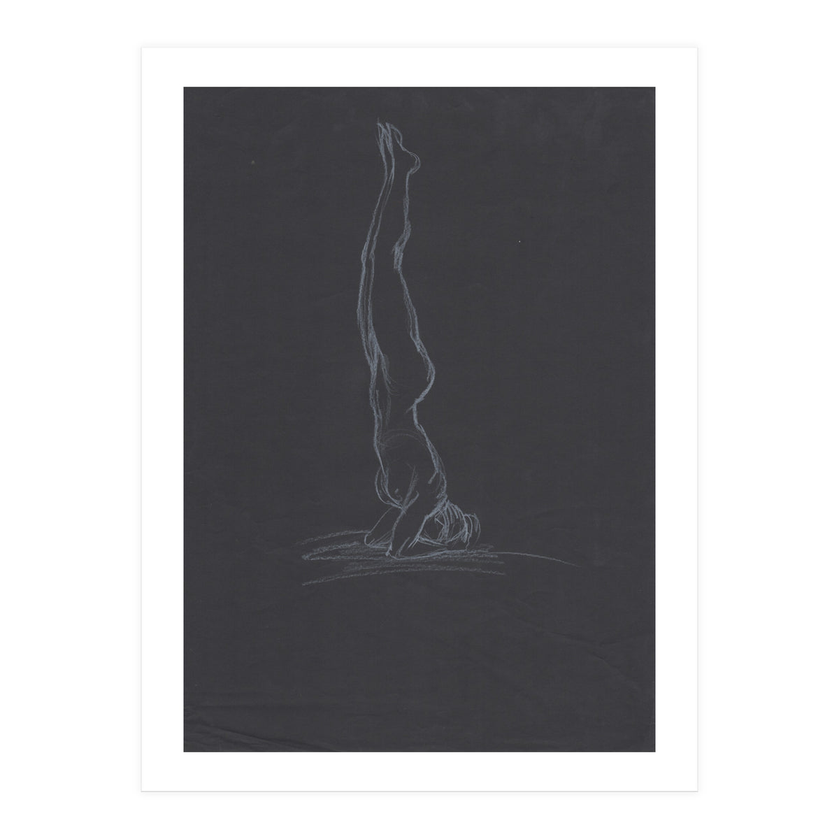 Yoga nude (Print Only)