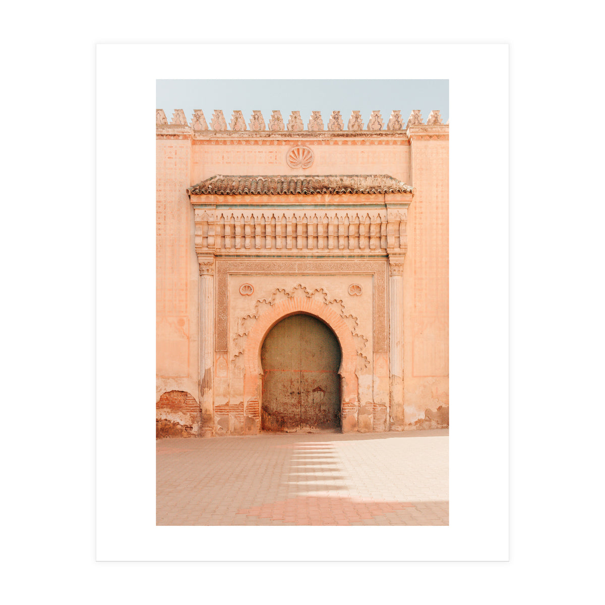 Grand Moroccan Door Marrakech (Print Only)