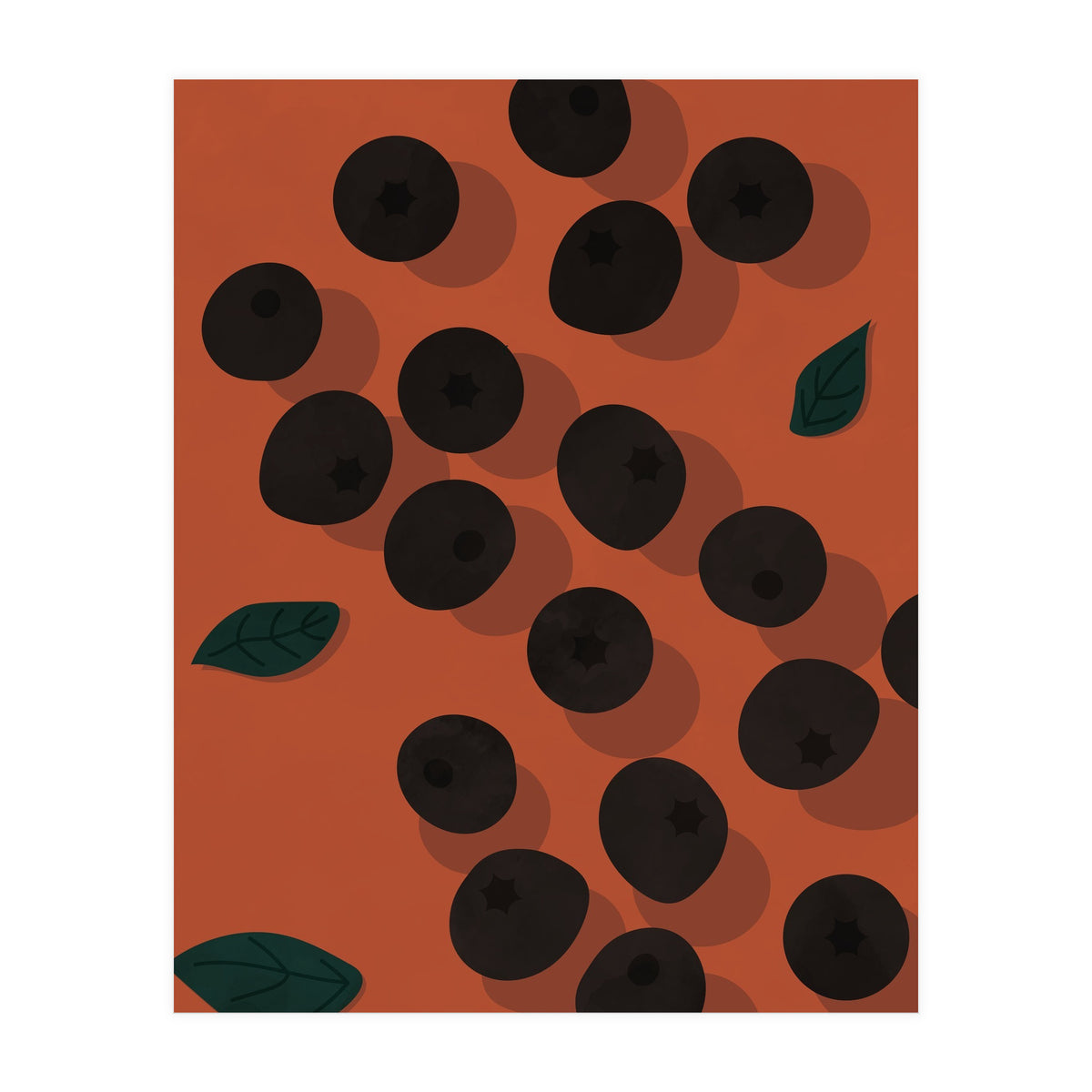 Berry Botanical Modern Boho (Print Only)