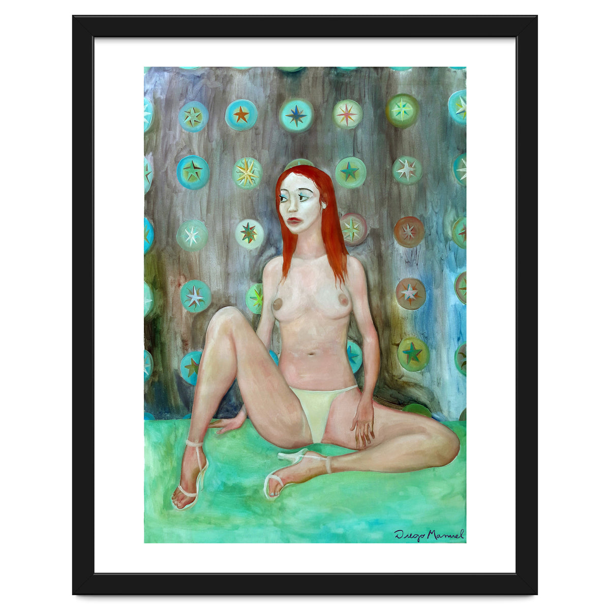 Retrato Con Estrellas