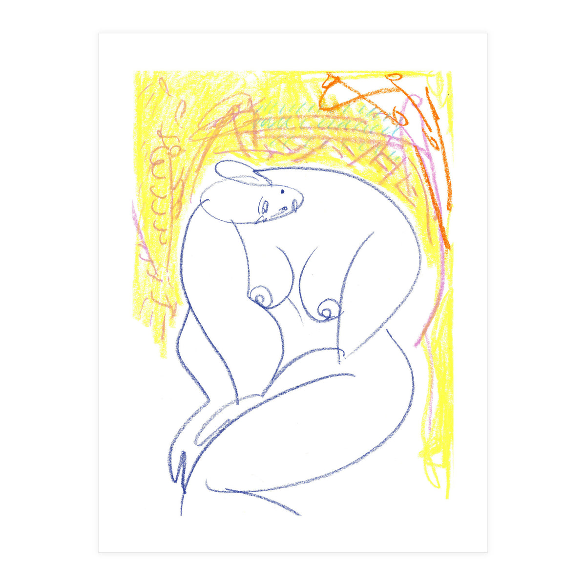 Me On The Chair #2 (Print Only)