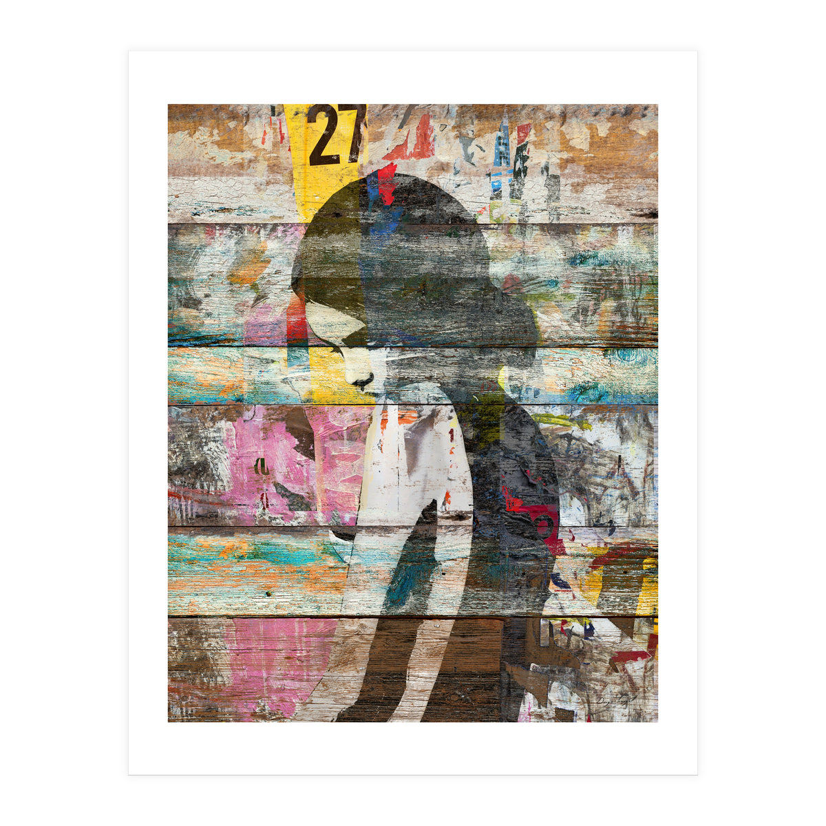Shyness (Profile Of Child) (Print Only)