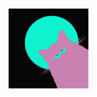 Blue Moon Lilac Cat  (Print Only)