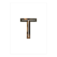 Letter T - (Impress) (Print Only)