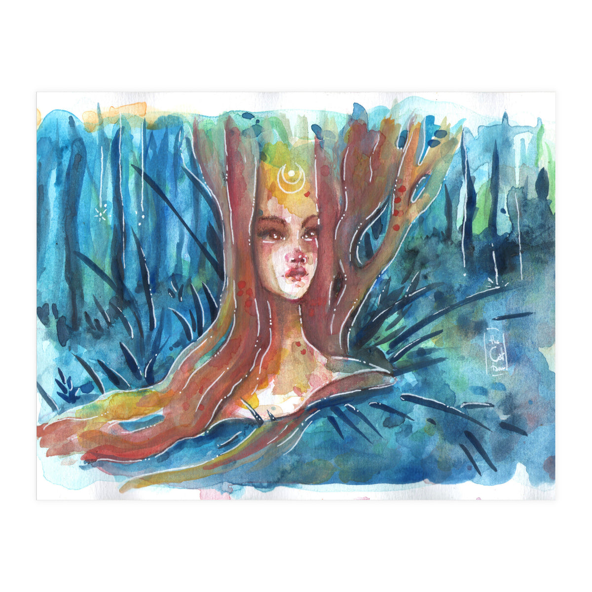 Midsummer Night Dryad (Print Only)