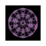 Mandala purple and black (Print Only) thumbnail