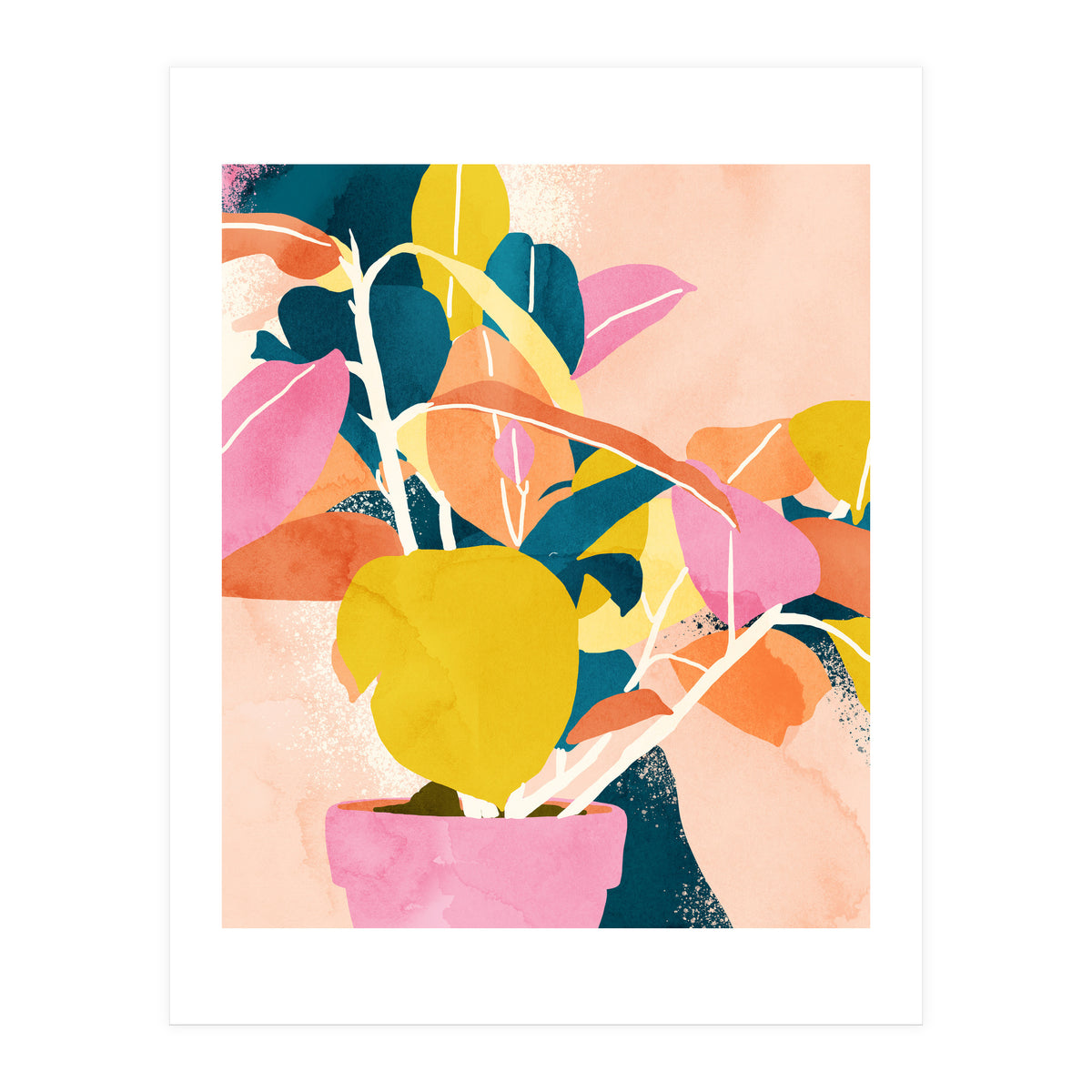 Nature Always Wears The Colors Of The Spirit (Print Only)