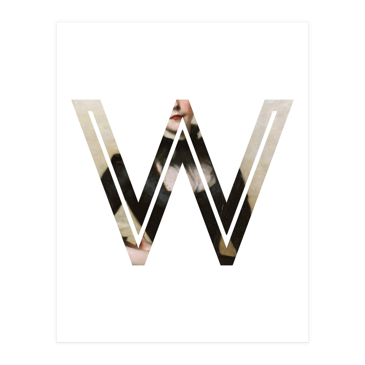 Letter W - (Impress) (Print Only)