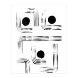 Mid-century Modern Monochrome Print #2 (Print Only) thumbnail