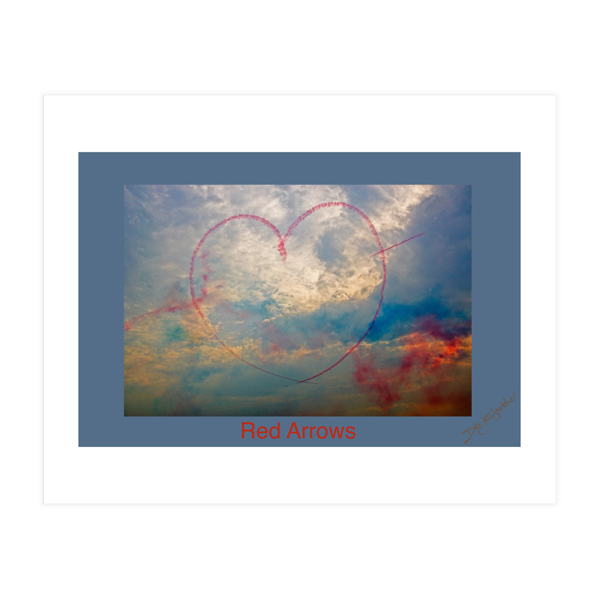 Myarthaus Poster Red Arrows 1 (Print Only)