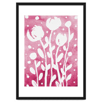 Abstract Flowers Pink