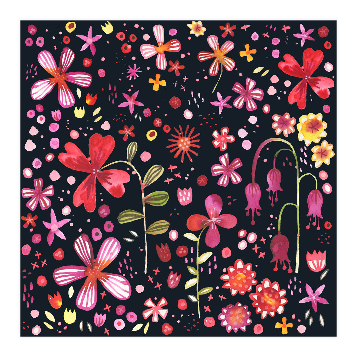 Overgrown Garden Dark (Print Only)